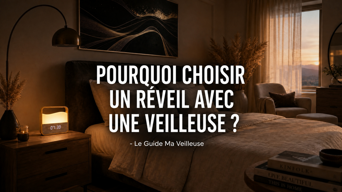 Pourquoi Choisir Un Réveil Avec Une Veilleuse ?- Le Guide Ma Veilleuse Image