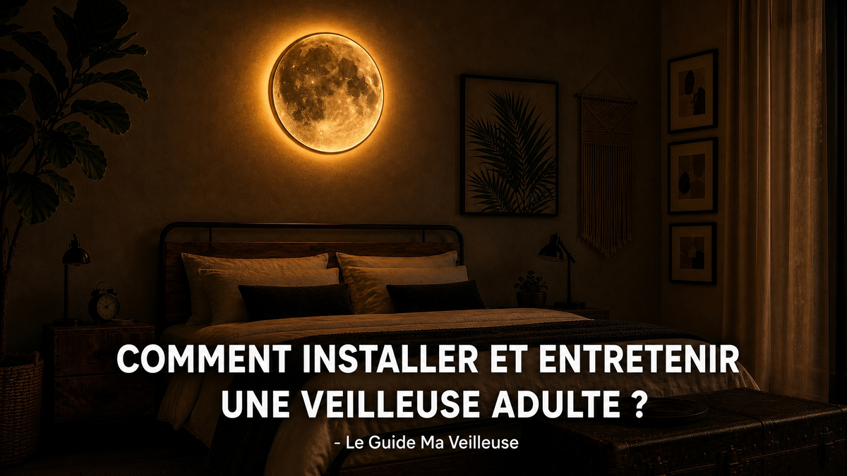 Comment Installer Et Entretenir Une Veilleuse Adulte ? - Le Guide Ma Veilleuse Image