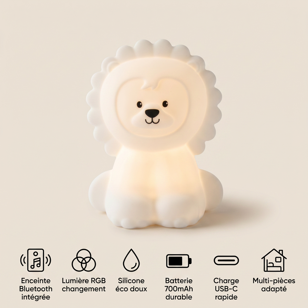 Veilleuse lion enfant - LioLight
