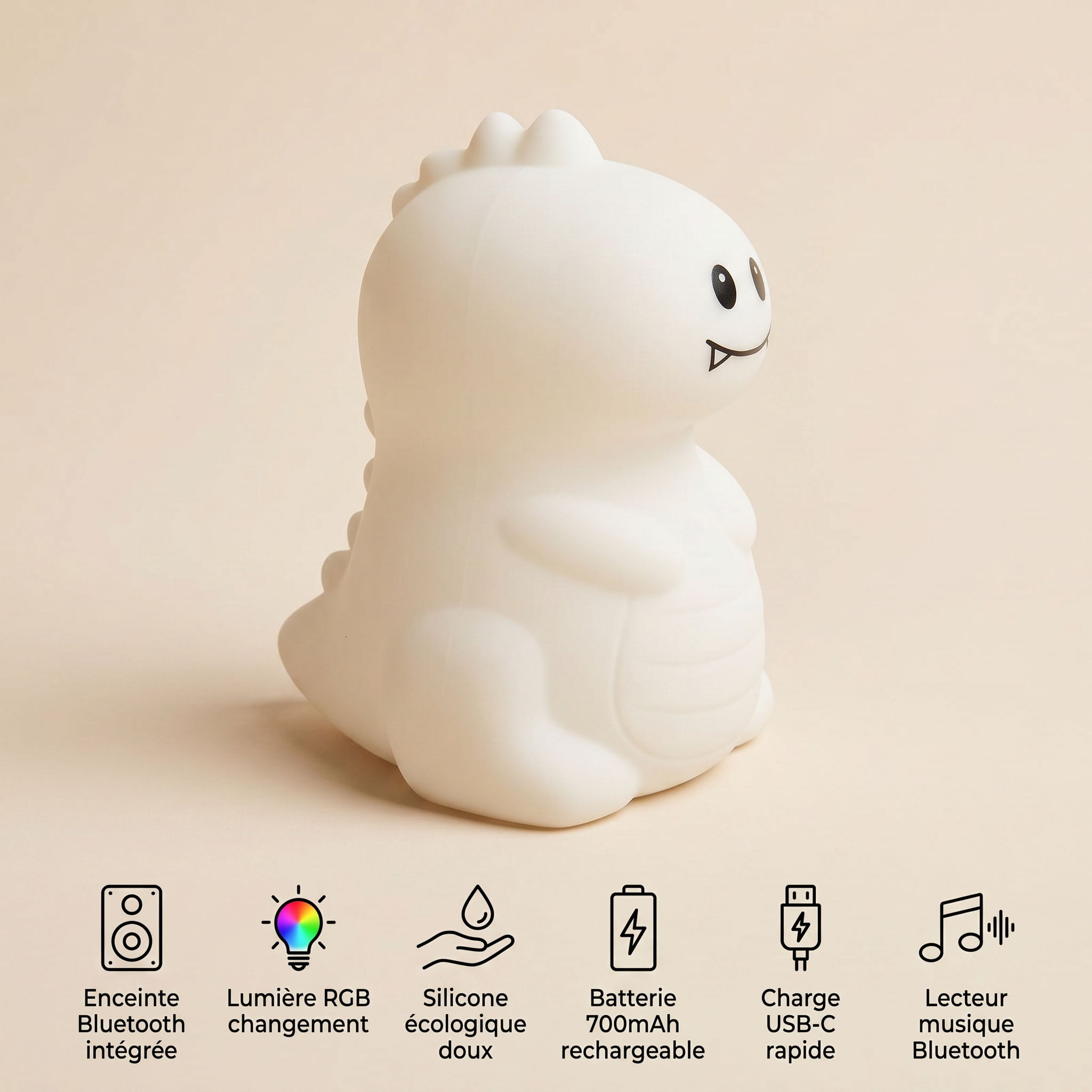 Veilleuse dinosaure LED - DinoKid