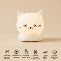 Veilleuse chaton bébé - LumiCat