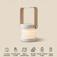 Veilleuse lanterne LED pliable - LumiFold