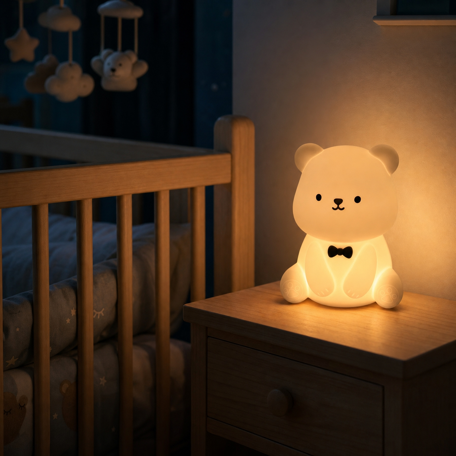 Veilleuse ourson LED - TeddyHug Image