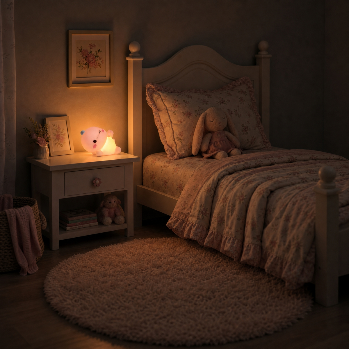 Veilleuse cochon de bureau - PiggyGlow