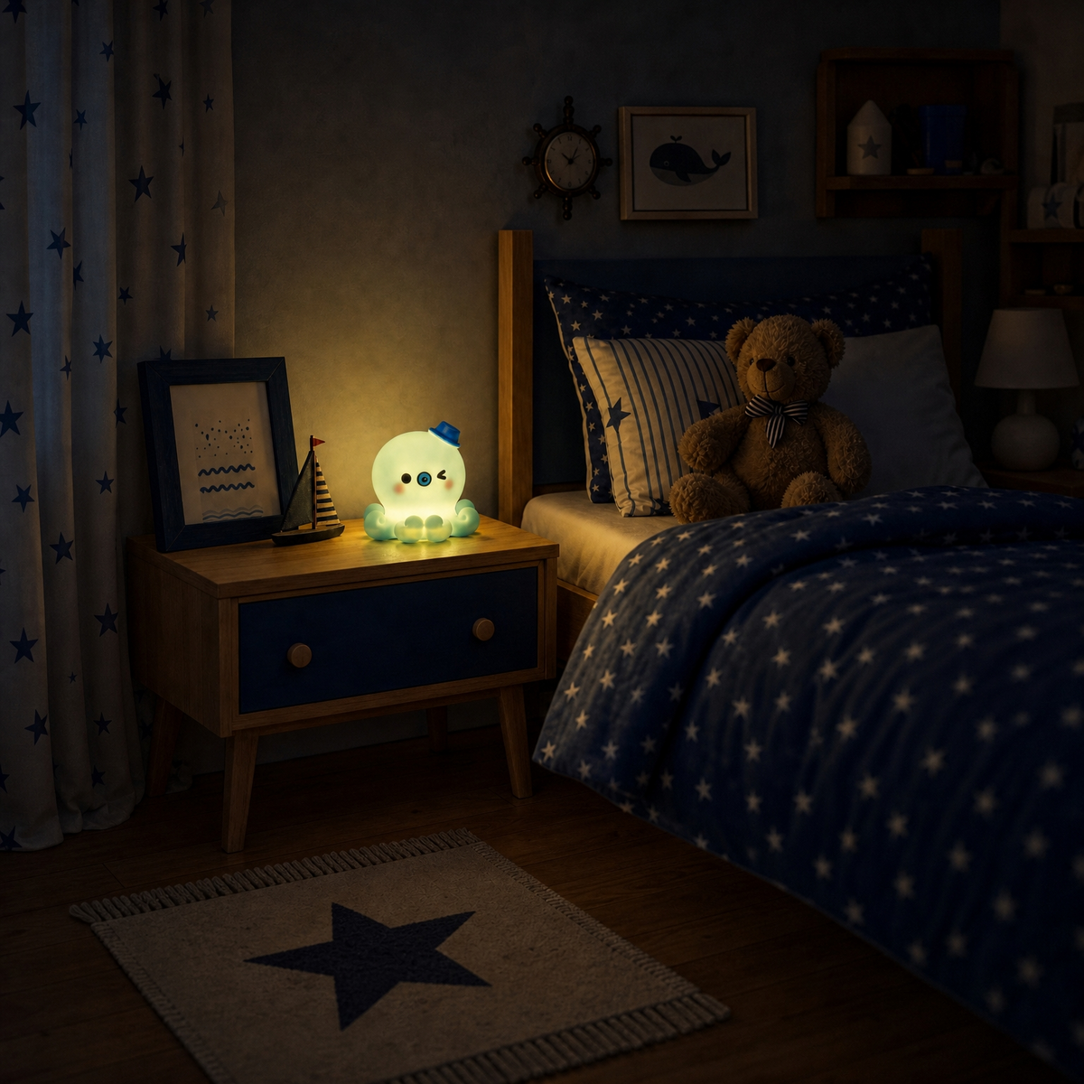 Veilleuse pieuvre de bureau - OctoGlow