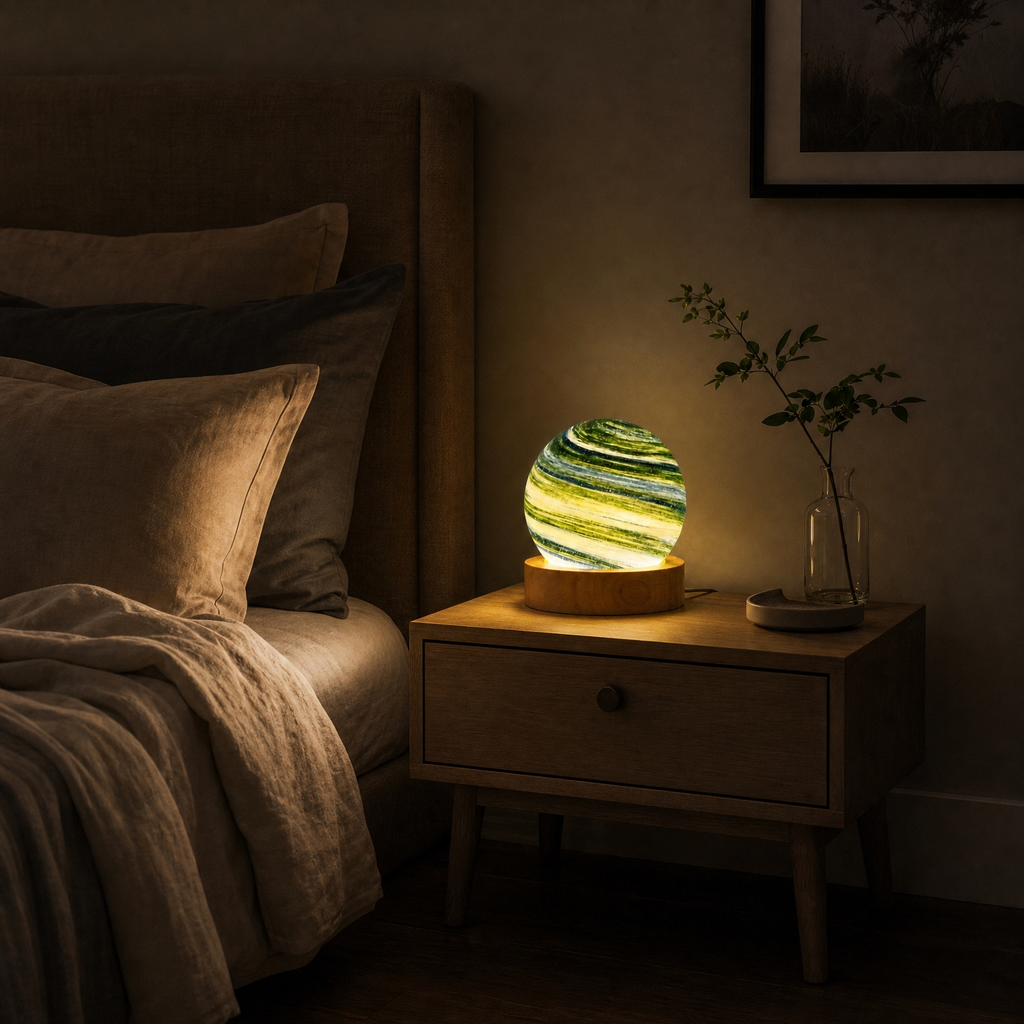 Veilleuse planète en verre - PlanetGlass