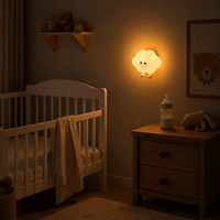 Veilleuse murale nuage silicone - CloudyGlow