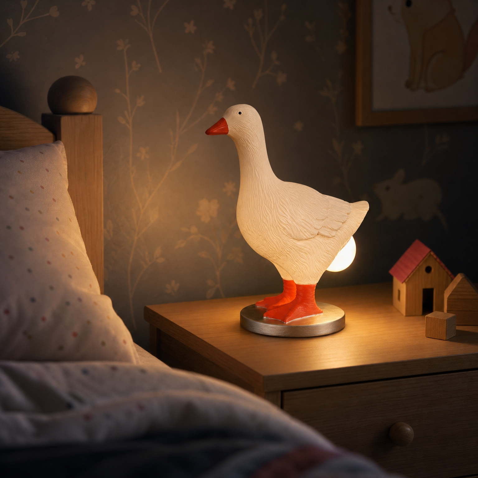 Veilleuse lampe canard LED - DuckLuz Image