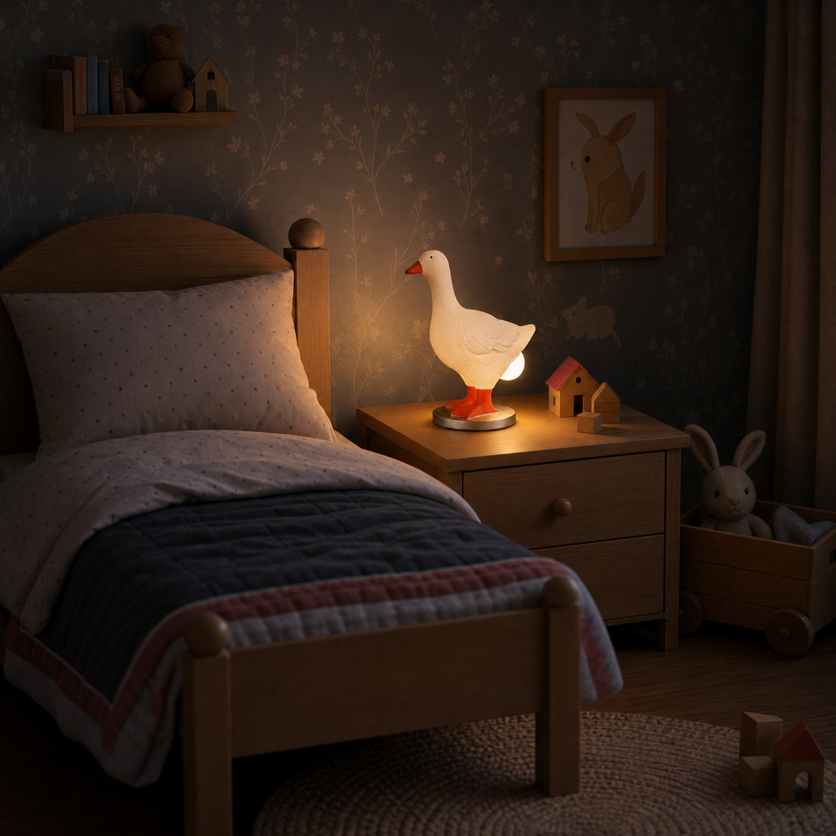 Veilleuse lampe canard LED - DuckLuz