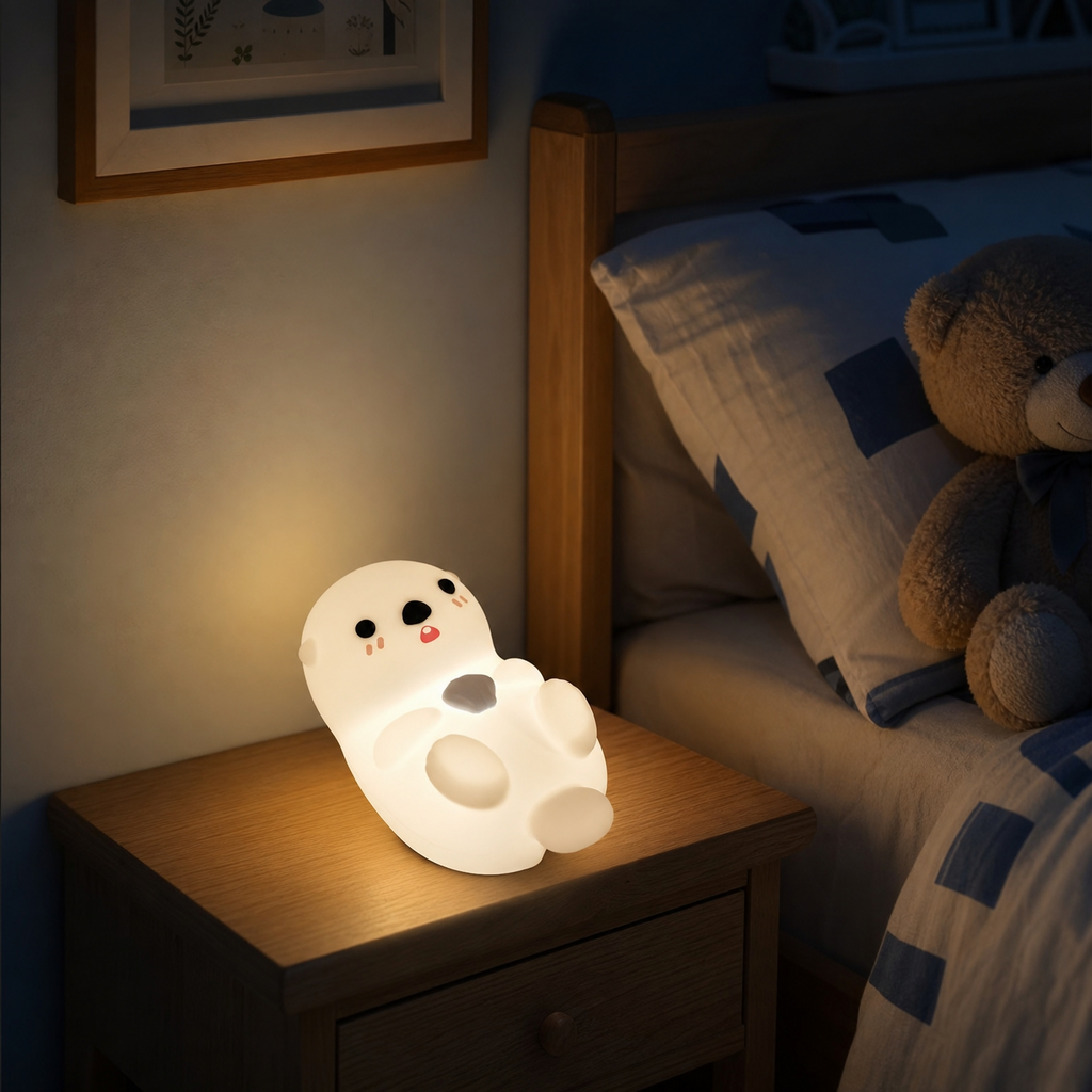 Veilleuse phoque silicone - SealZen