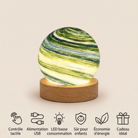 Veilleuse planète en verre - PlanetGlass