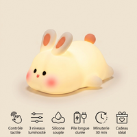 Veilleuse lapin tactile - BunnyTouch