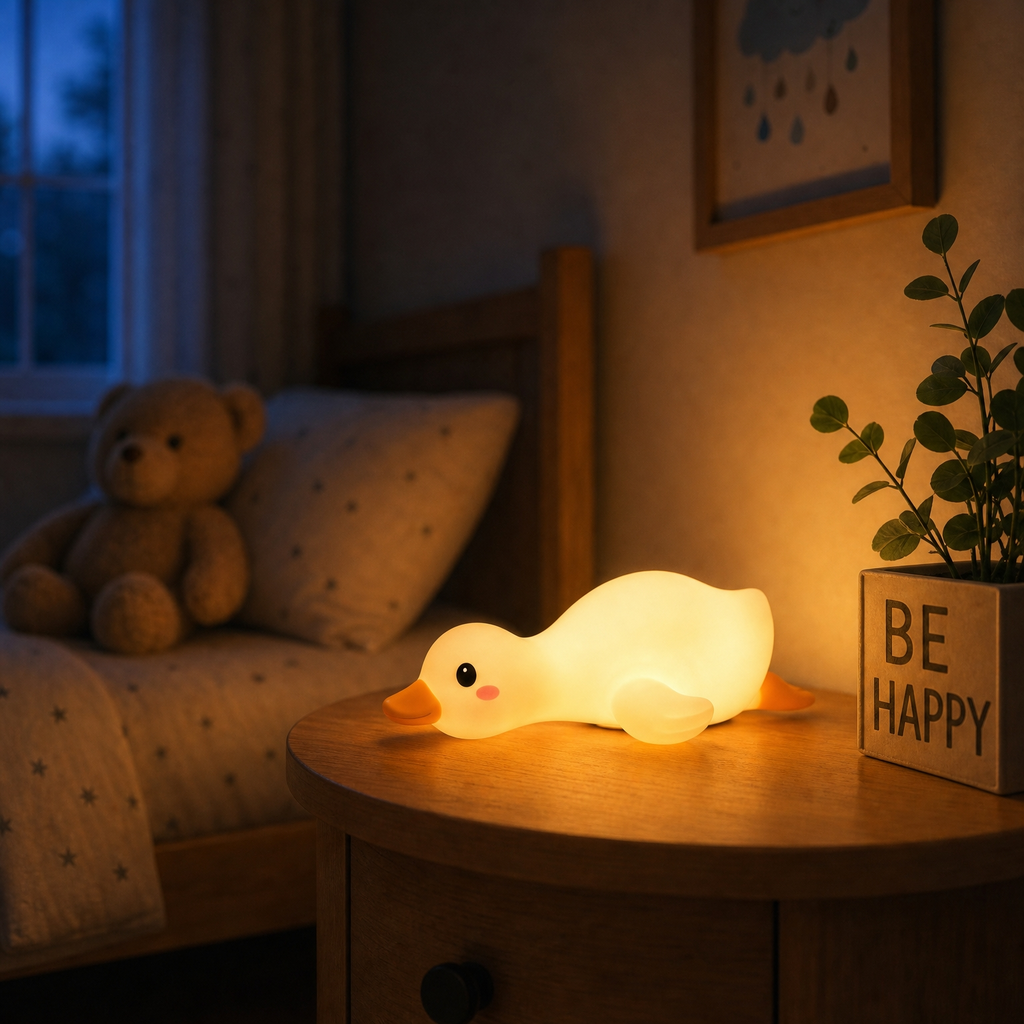 Veilleuse canard de bureau - DuckyDesk