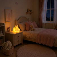 Veilleuse lapin de bureau - BunnyDesk