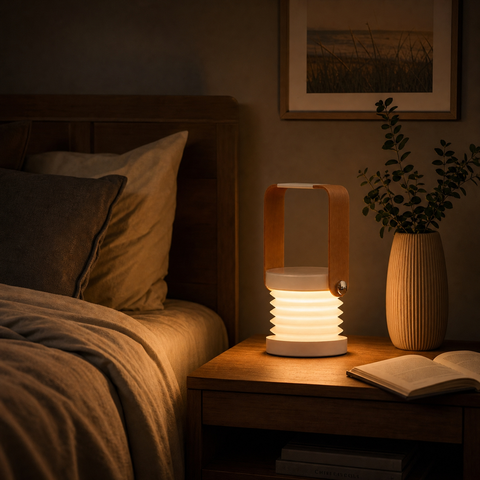 Veilleuse lanterne LED pliable - LumiFold