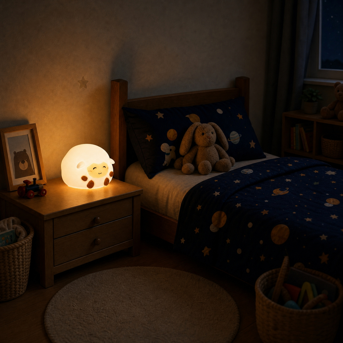 Veilleuse mouton silicone - WoolyGlow