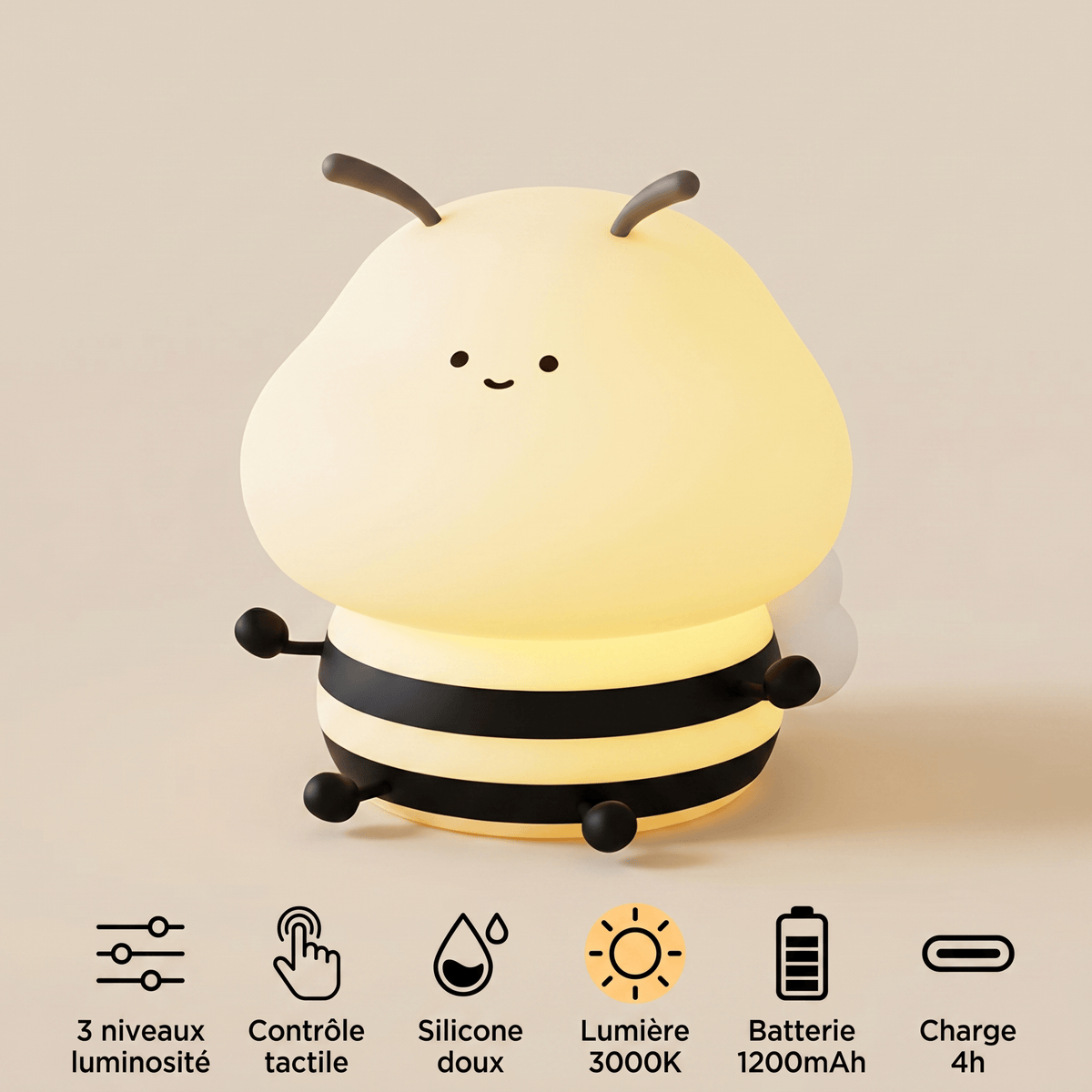 Veilleuse abeille bébé - HoneyBee