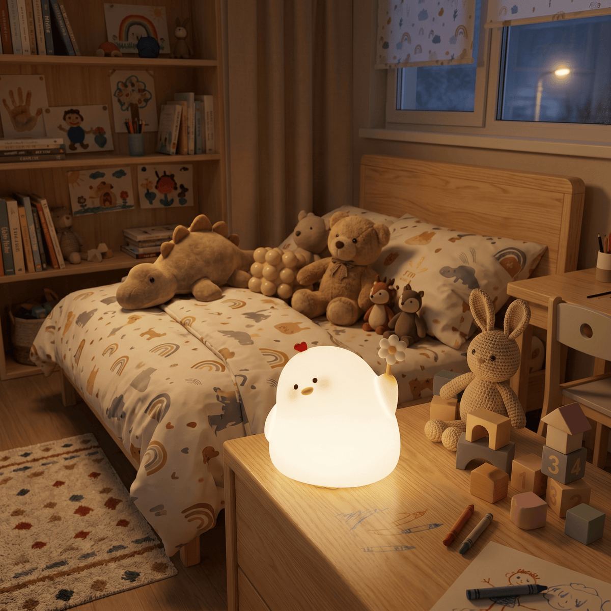 Veilleuse animaux canard