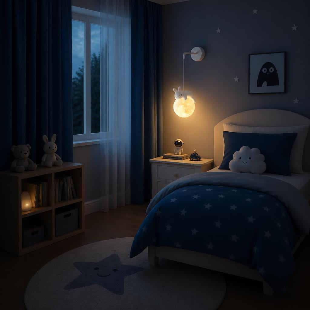 Veilleuse applique murale lapin - LumiBun