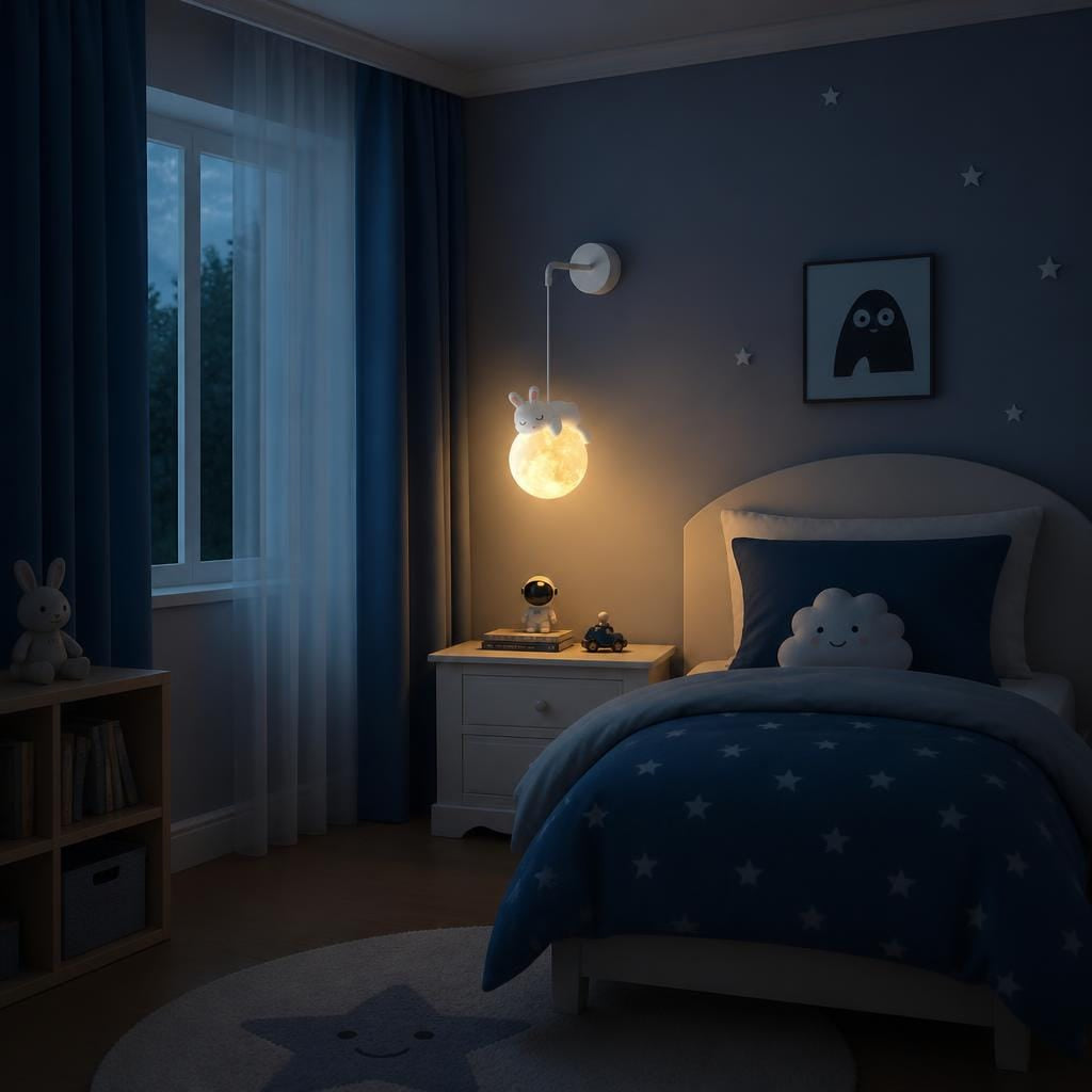 Veilleuse applique murale lapin - LumiBun
