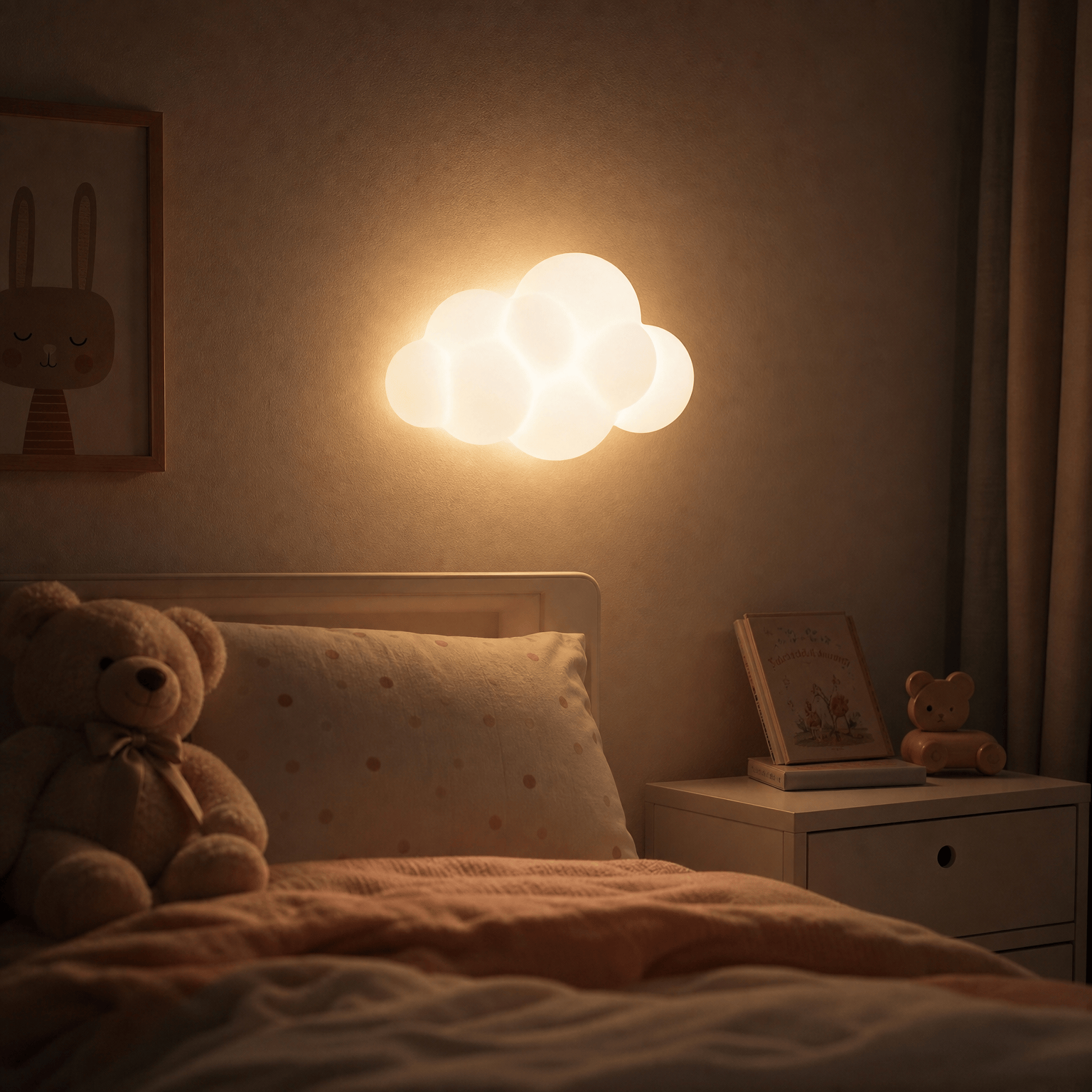 Veilleuse applique murale nuage - NuaDream