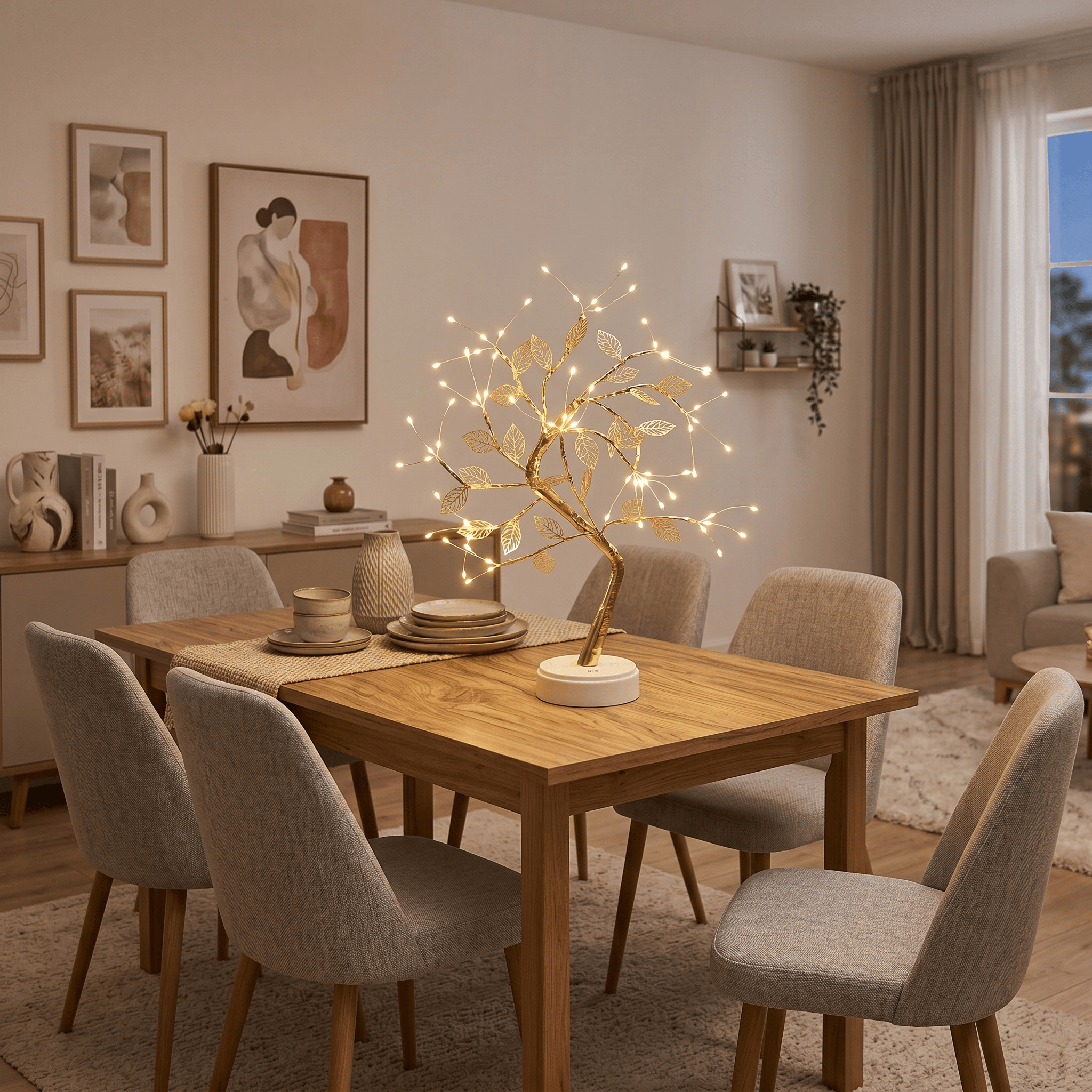 Veilleuse arbre lumineux LED - TreeGlow