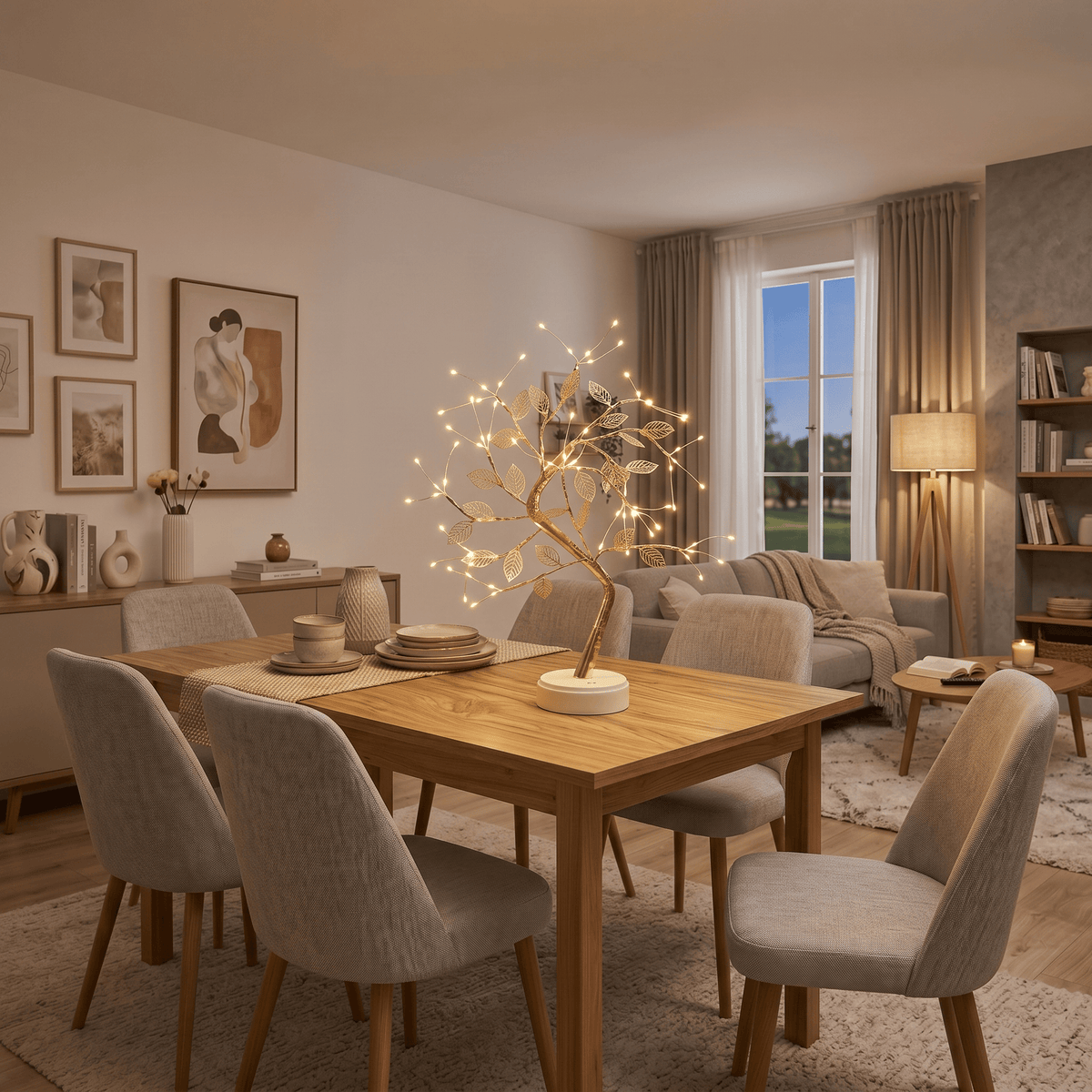 Veilleuse arbre lumineux LED - TreeGlow