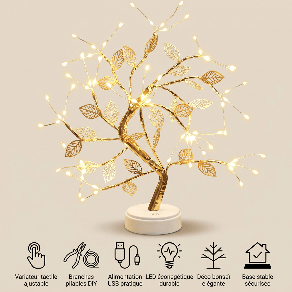 Veilleuse arbre lumineux LED - TreeGlow