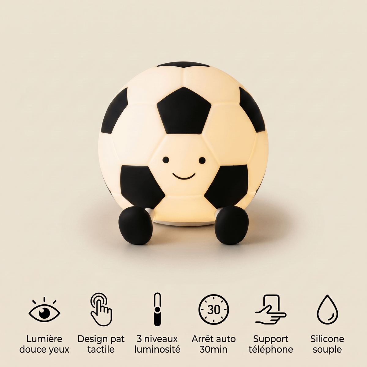 Veilleuse ballon de foot - LumiGoal