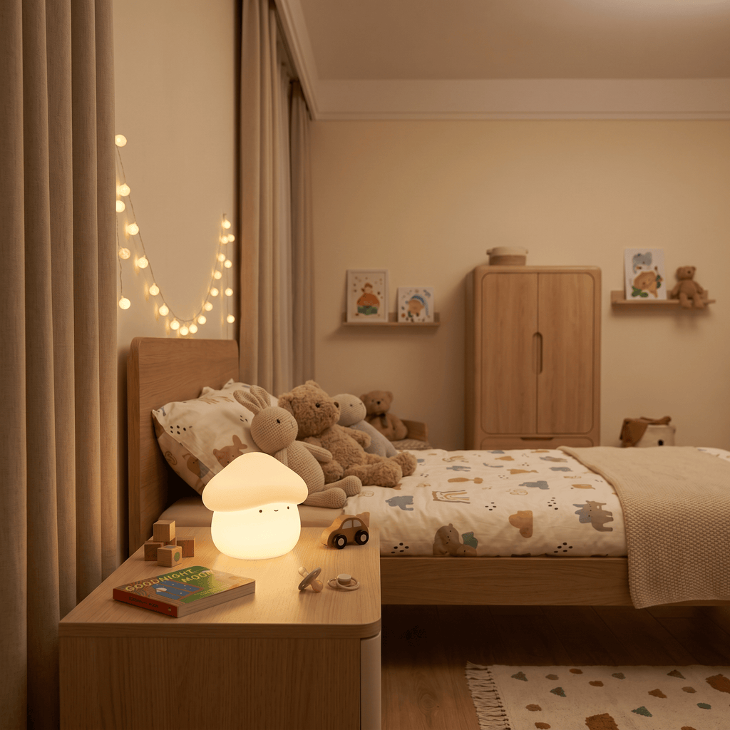 Veilleuse bébé champignon - PetitGlow