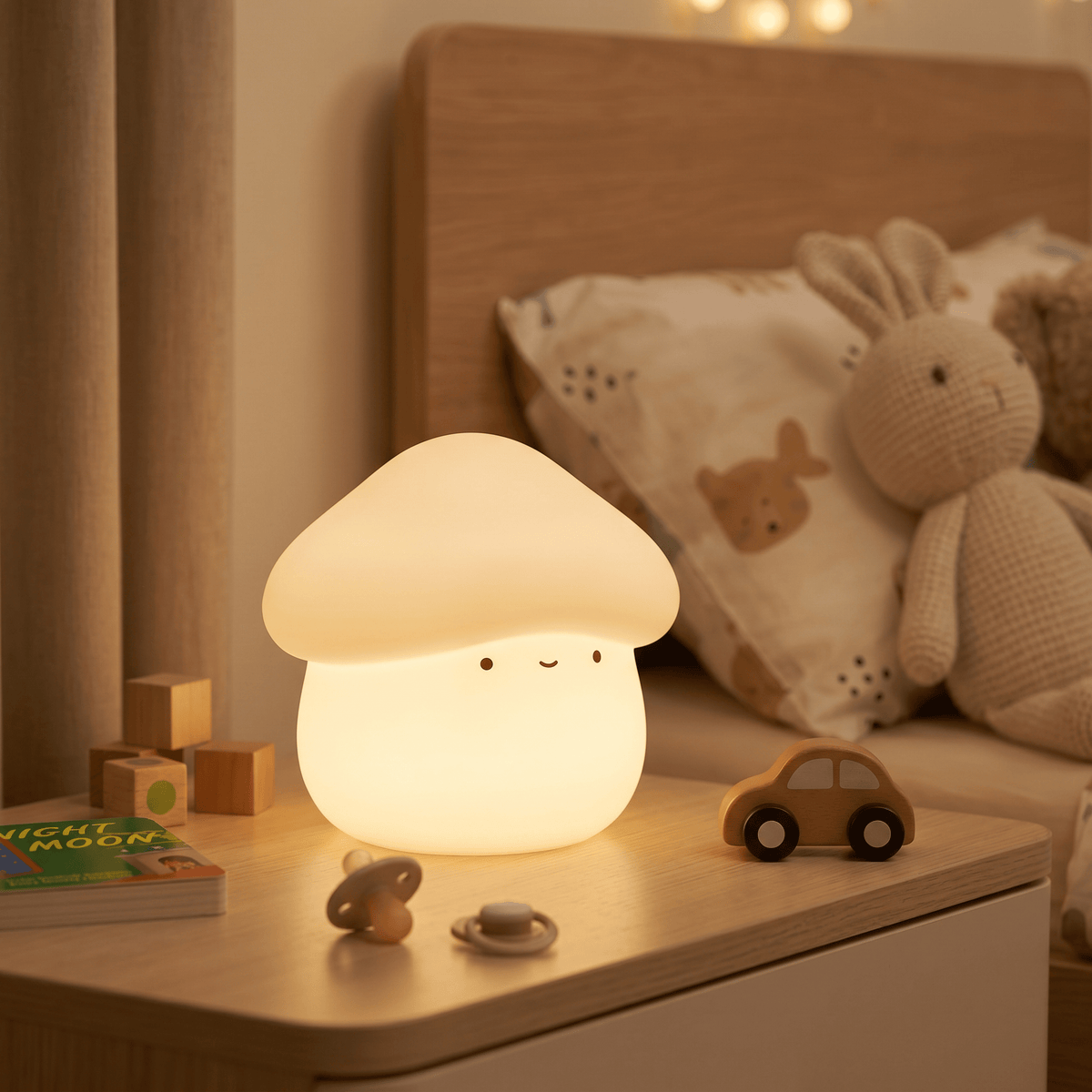 Veilleuse bébé champignon - PetitGlow
