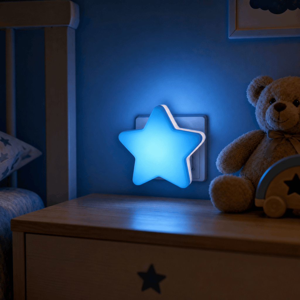 Veilleuse bébé étoile à prise - StarZen