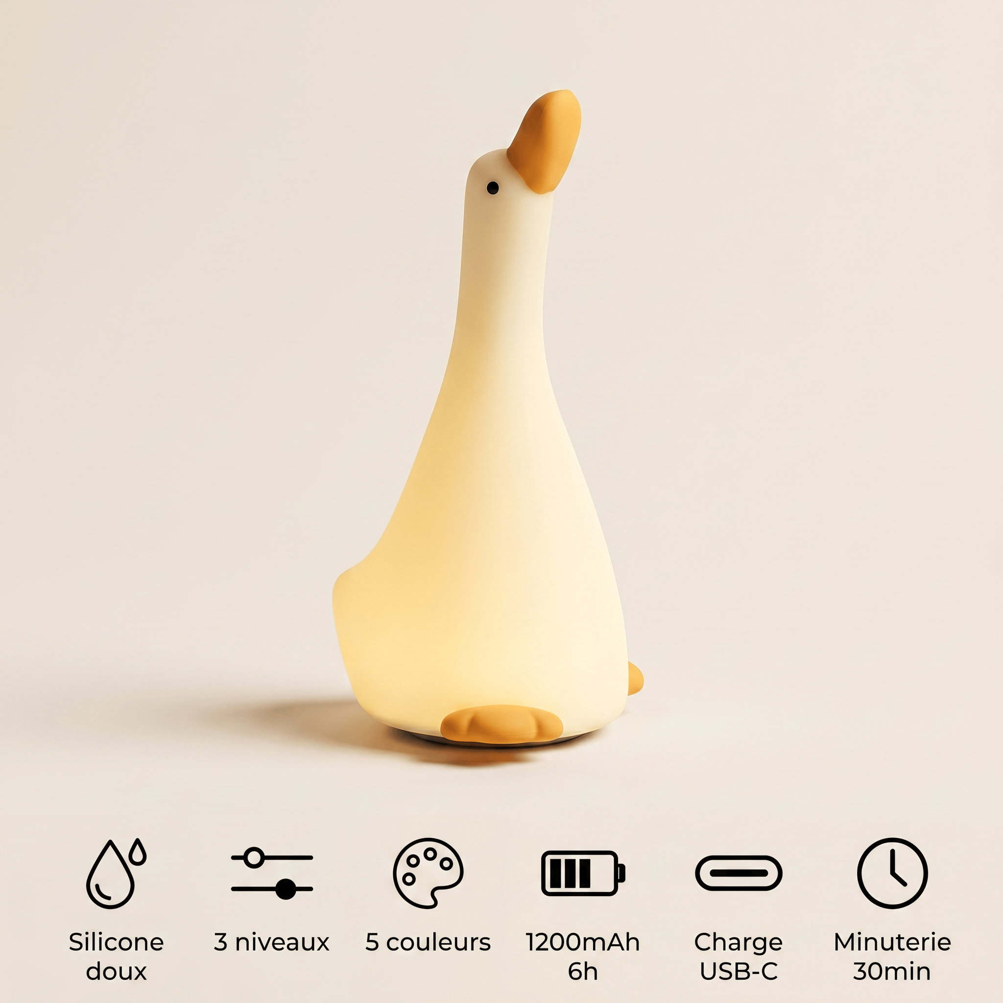 Veilleuse bébé oie - PetitBird