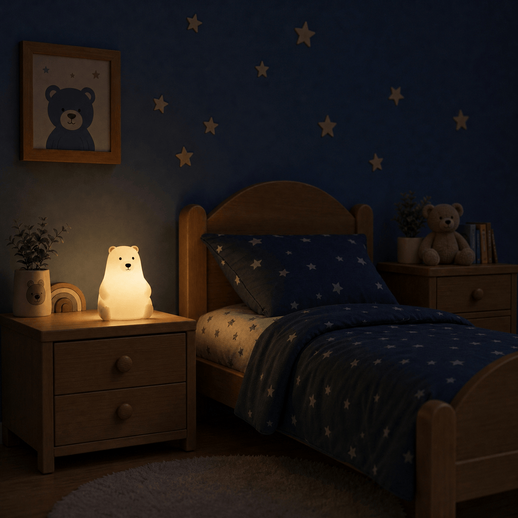 Veilleuse bébé ours polaire - LumiPolar