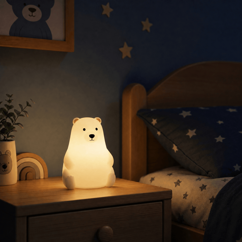 Veilleuse bébé ours polaire - LumiPolar