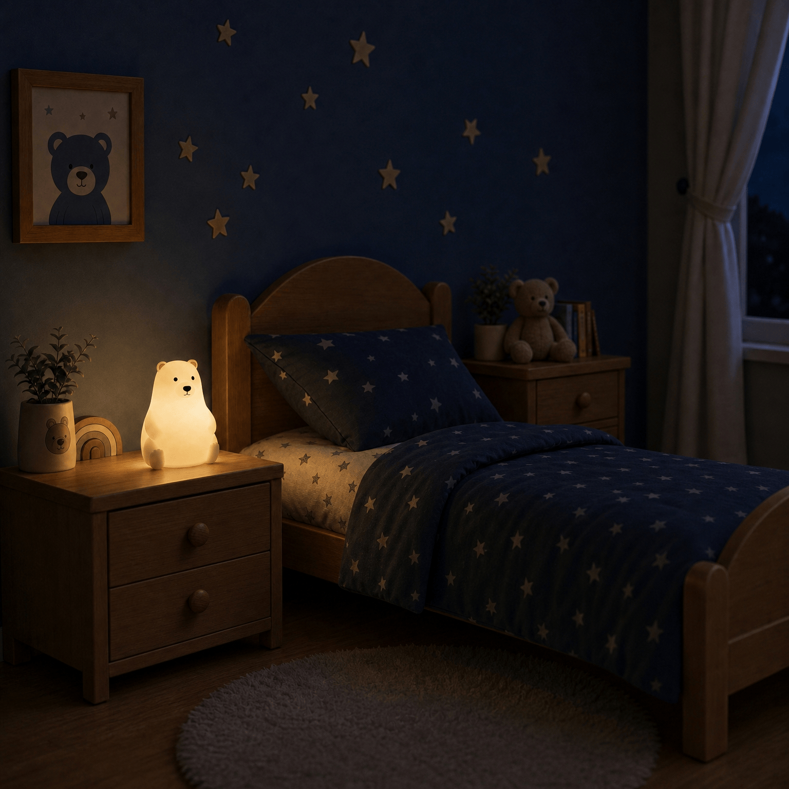 Veilleuse bébé ours polaire - LumiPolar