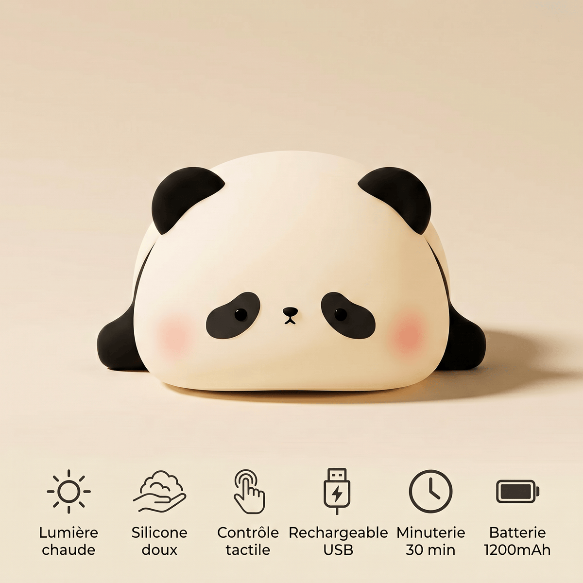 Veilleuse bébé panda - PandaMood
