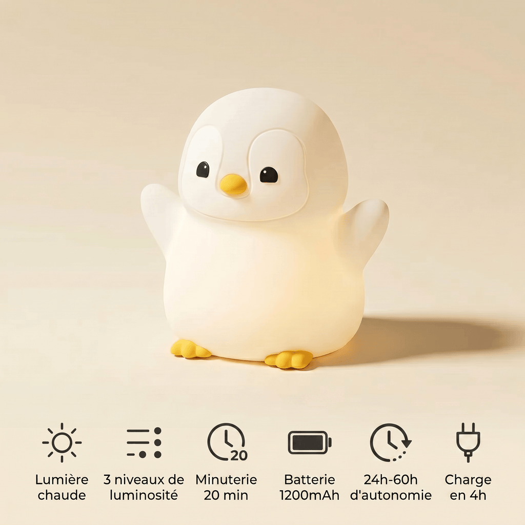 Veilleuse bébé pingouin - PingouKid