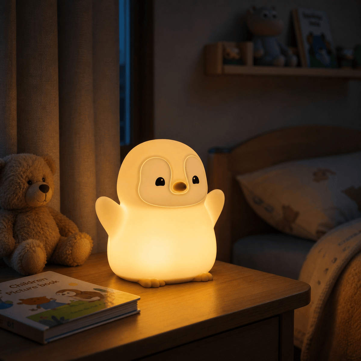 Veilleuse bébé pingouin - PingouKid