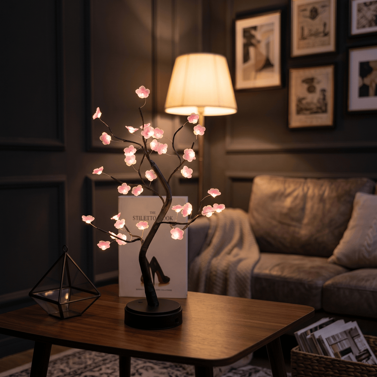 Veilleuse bonsaï lumineux LED - CherryLight