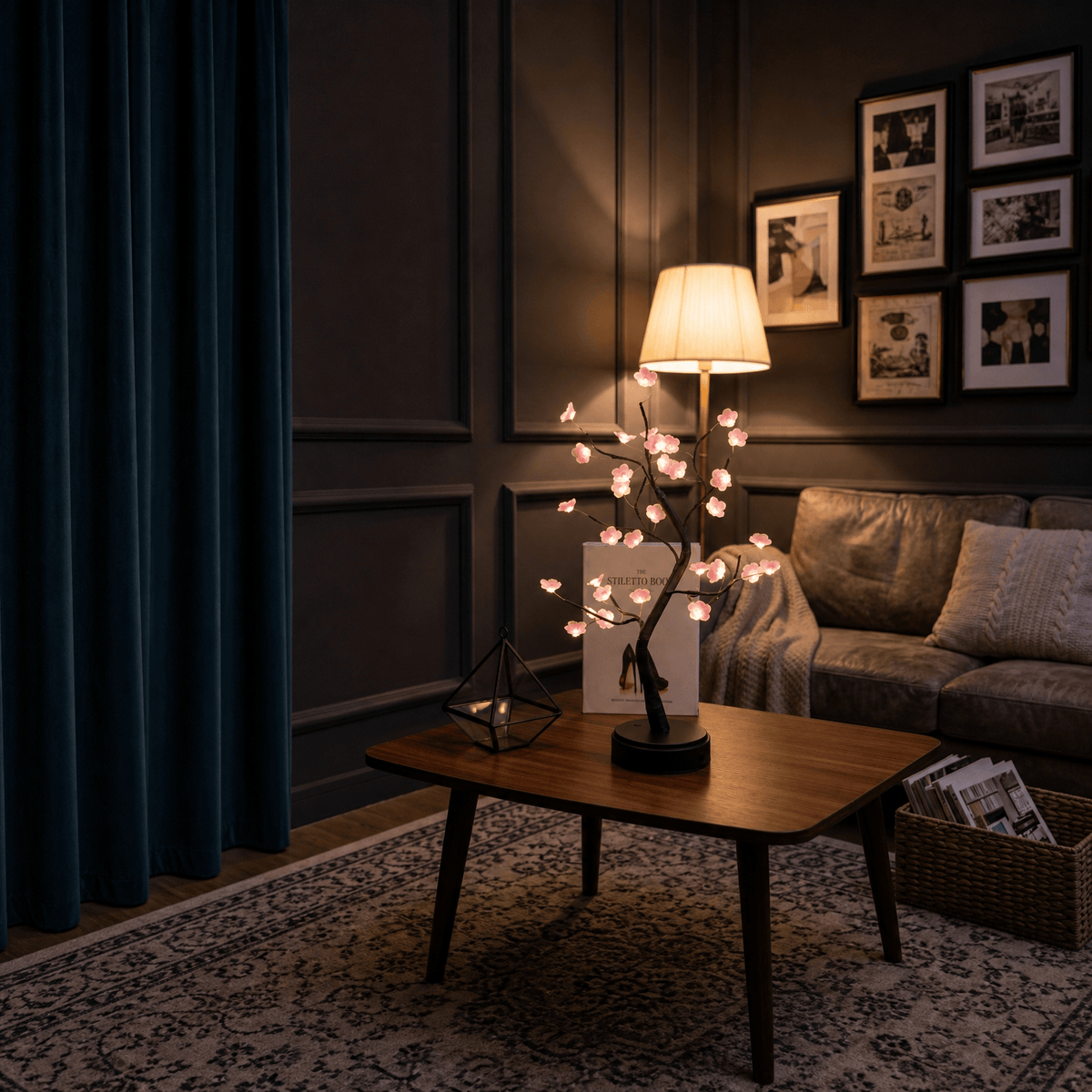 Veilleuse bonsaï lumineux LED - CherryLight