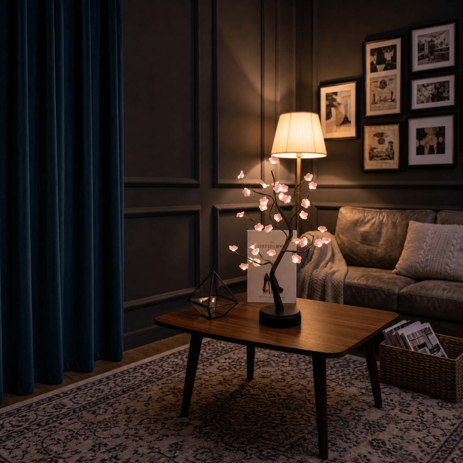 Veilleuse bonsaï lumineux LED - CherryLight