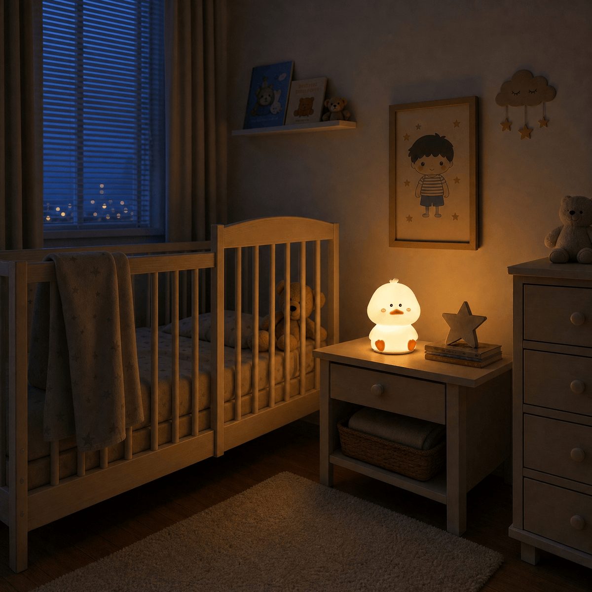veilleuse canard silicone - BabyDuck