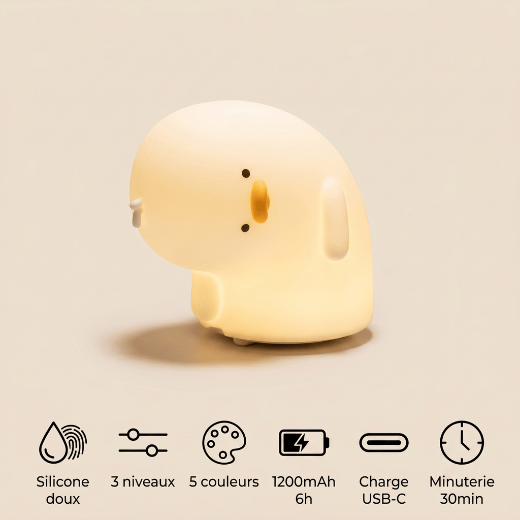 Veilleuse canard sommeil - PatDuck