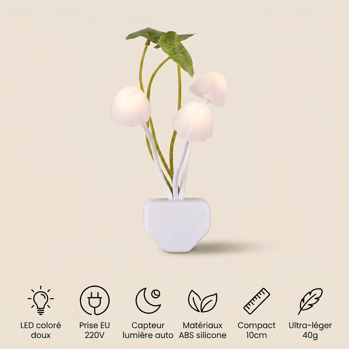 Veilleuse champignon lumineux - DreamMush