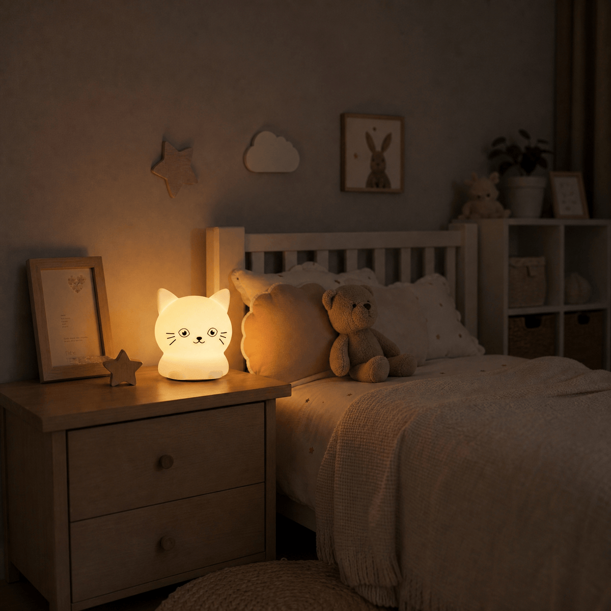 Veilleuse chaton bébé - LumiCat