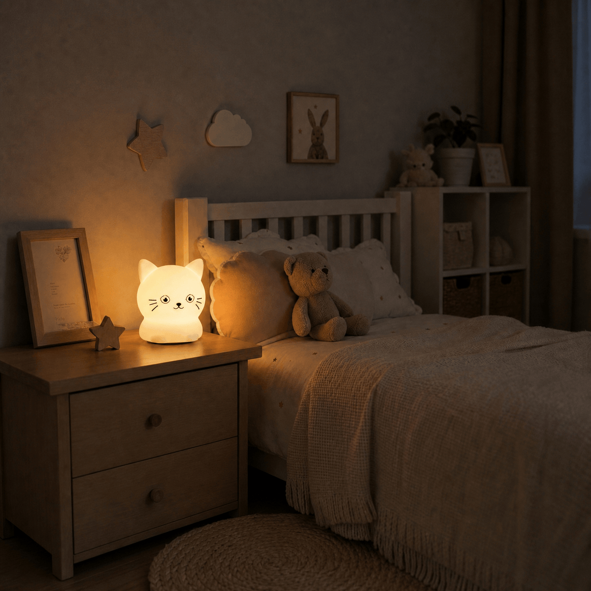 Veilleuse chaton bébé - LumiCat