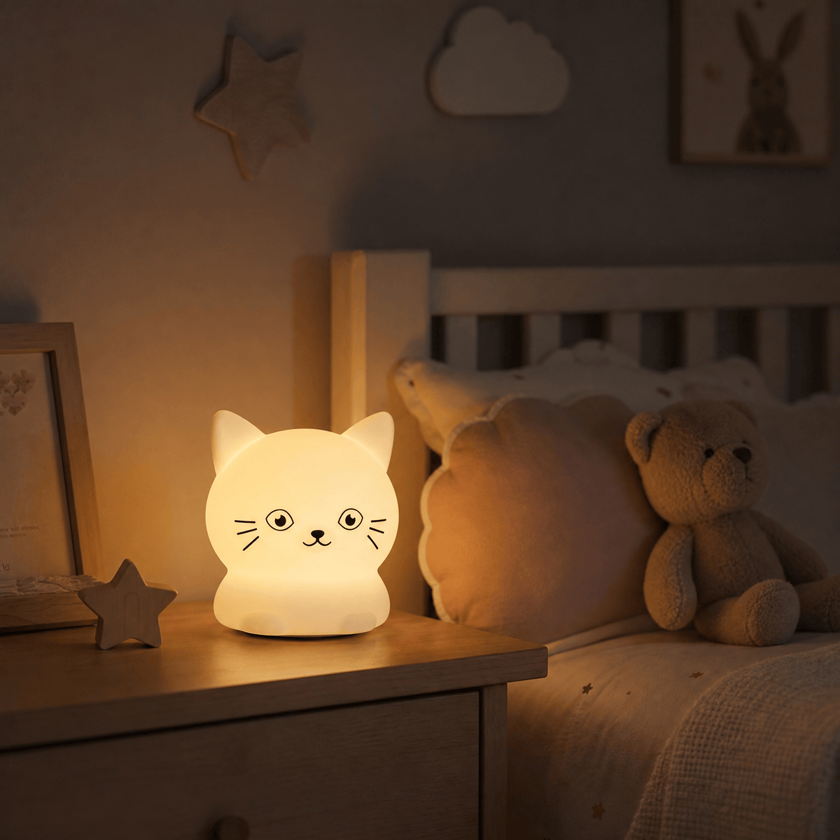 Veilleuse chaton bébé - LumiCat