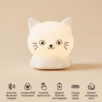 Veilleuse chaton bébé - LumiCat
