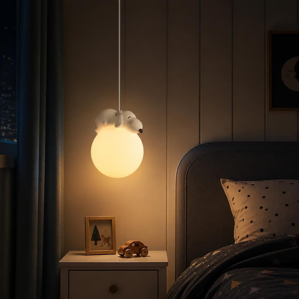 Veilleuse chien suspension LED - LumiPuppy